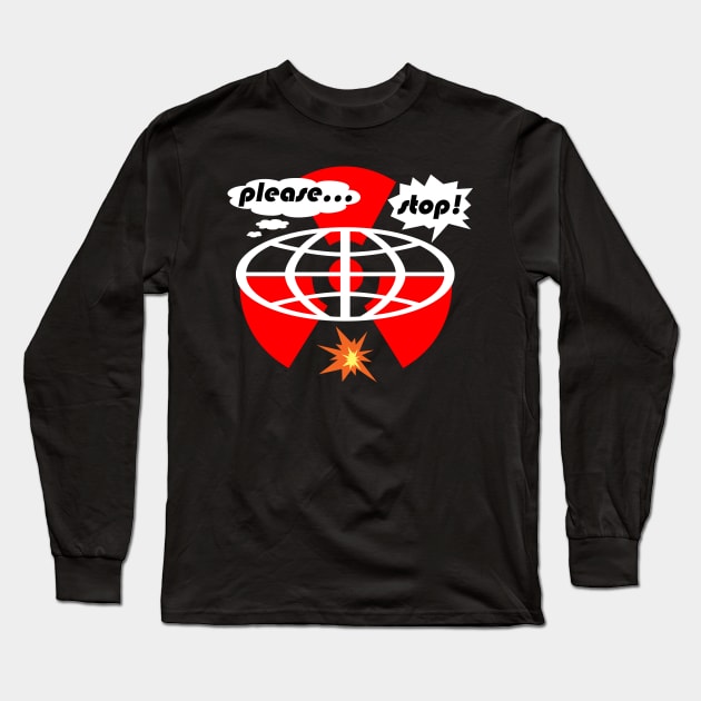 save the earth Long Sleeve T-Shirt by rickylabellevie